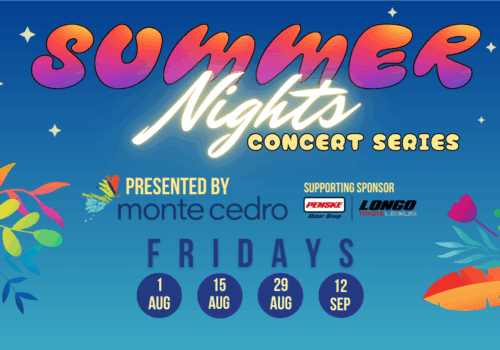Mobile Calendar - Summer Nights 2025